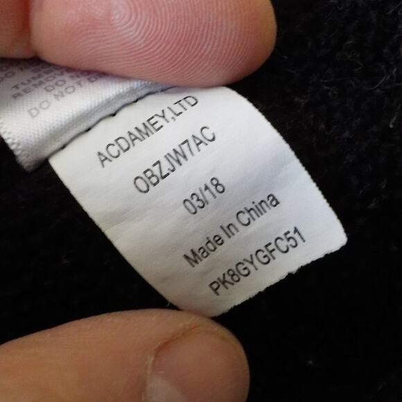 Magellan Outdoor Sports Black Jacket ColorBlock Full Zip Kid Size Large (14-16) - Picture 8 of 8